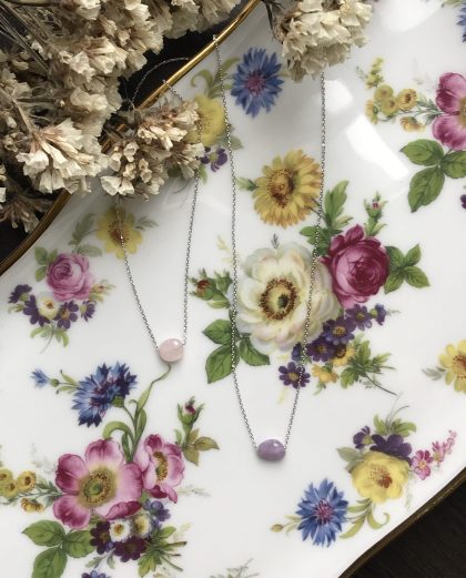 Gemstone Nugget Necklace
