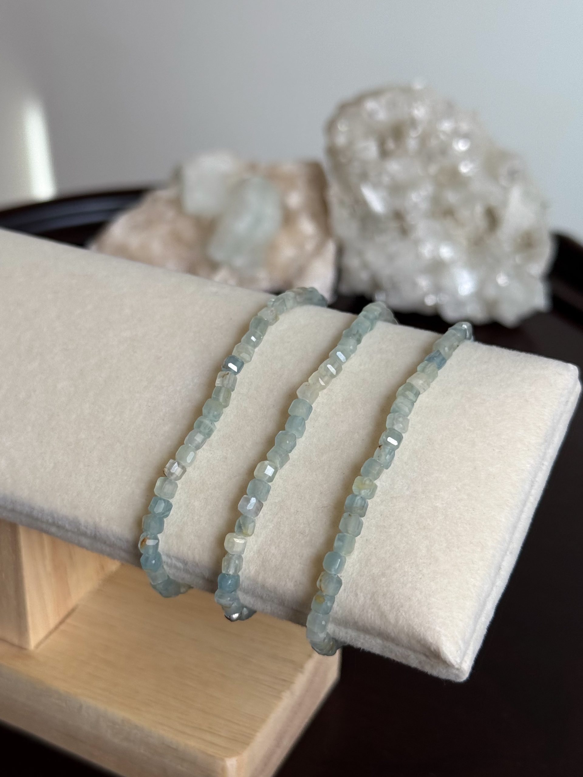 Blue Calcite Gemstone Bracelet