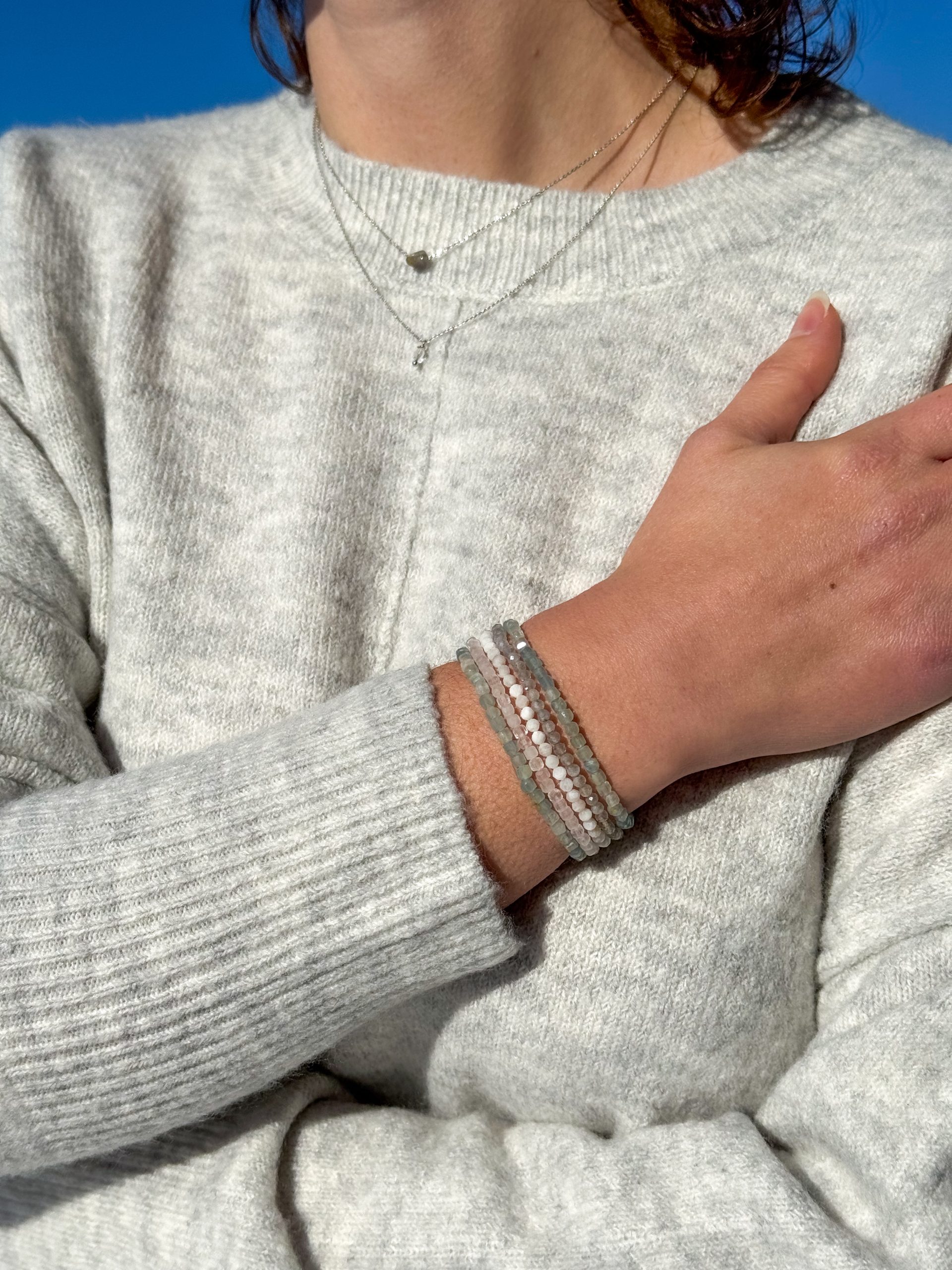 Moonstone Gemstone Bracelet - Image 7